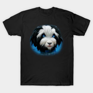 Tibetan Terrier artwork T-Shirt